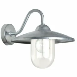 Applique murale KS Verlichting Brig Acier inoxydable, 1 lumière