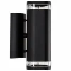 Applique murale KS Verlichting Ambient Noir, 2 lumières