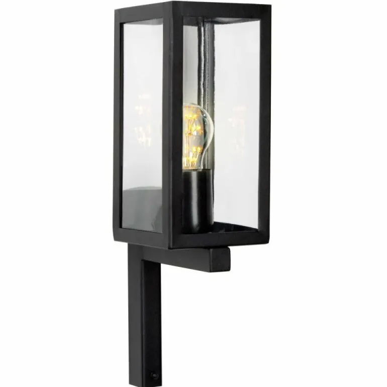 Applique murale KS Verlichting Huizen Noir, 1 lumière