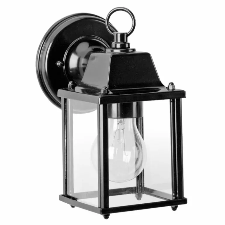 Applique murale KS Verlichting Koetslamp Noir, 1 lumière