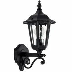 Applique murale KS Verlichting Sfeero Noir, 1 lumière