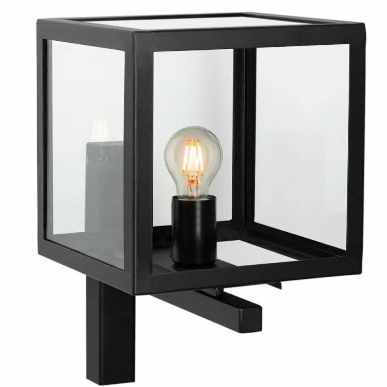 Applique murale KS Verlichting Loosdrecht Noir, 1 lumière