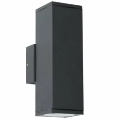 Applique murale KS Verlichting Kelvin Noir, 2 lumières