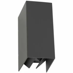 Applique murale KS Verlichting Channel LED Anthracite, 2 lumières