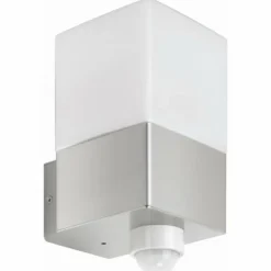 Applique murale LCD Falkenstein Acier inoxydable, 1 lumière