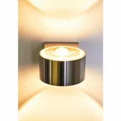 Applique murale LCD Fehmarn Acier inoxydable, 1 lumière