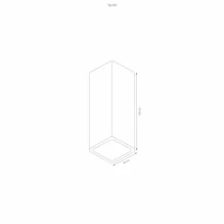Applique murale LCD Typ 015 Gris, 2 lumières