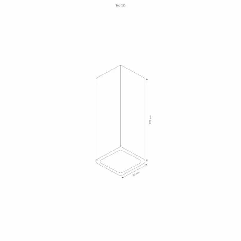 Applique murale LCD Typ 025 Acier inoxydable, 2 lumières