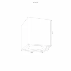Applique murale LCD Typ 5026 LED Acier inoxydable, 2 lumières