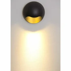 Applique murale LED d'extérieur Globo ELARA Gris, 2 lumières