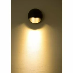 Applique murale LED d'extérieur Globo ELARA Gris, 2 lumières