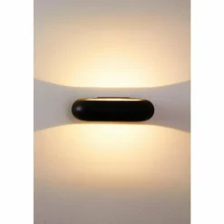 Applique murale LED Globo RINAH Anthracite, 1 lumière