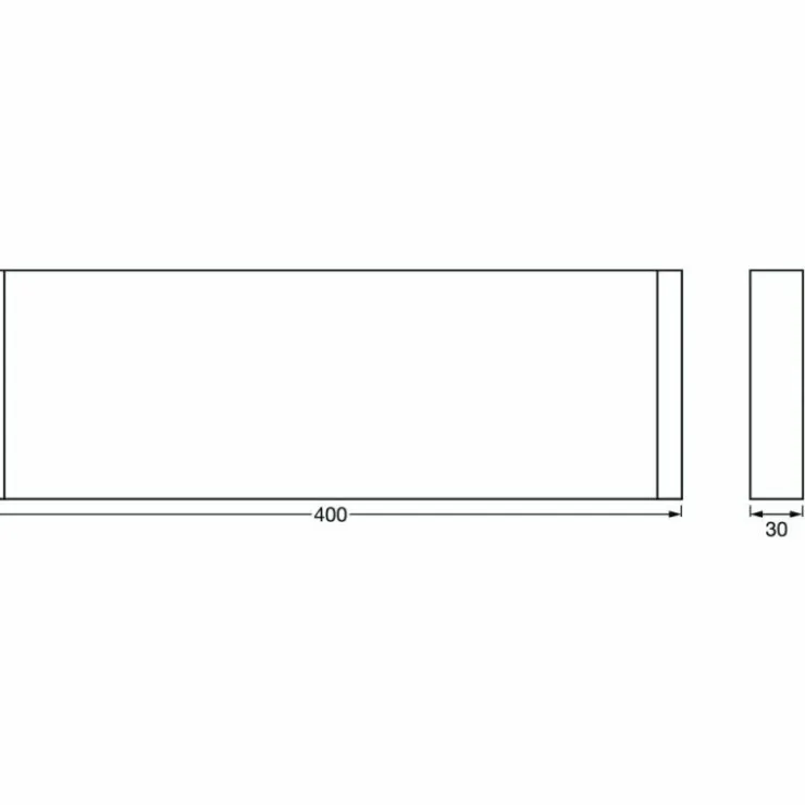 Luminaires Ledvance Éclairage Led|Applique murale LEDVANCE LINEAR SHELF Blanc, 1 lumière