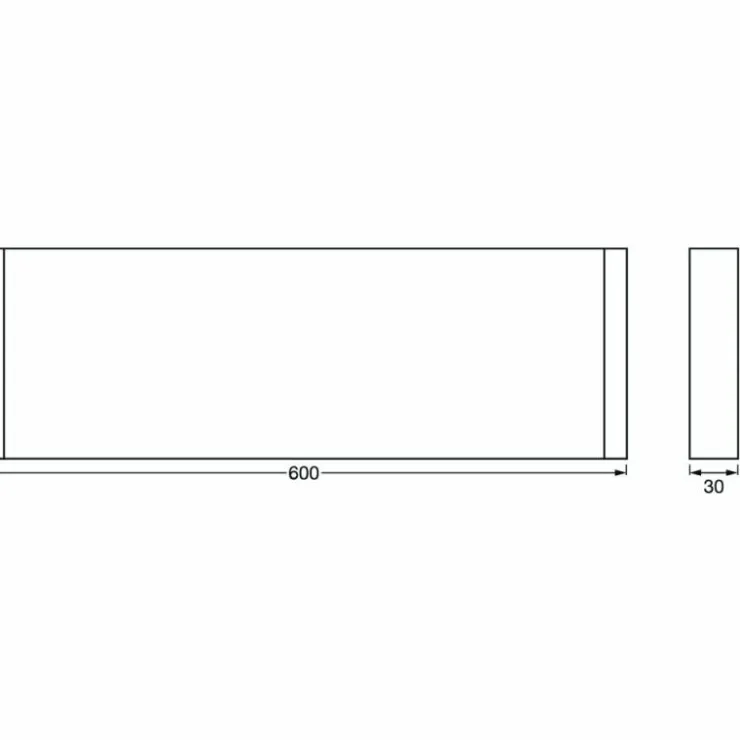 Luminaires Ledvance Éclairage Led|Applique murale LEDVANCE LINEAR SHELF Blanc, 1 lumière