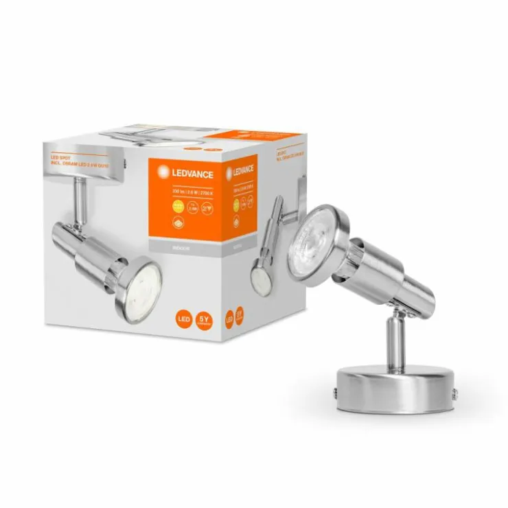 Luminaires Ledvance Éclairage Led|Applique murale LEDVANCE SPOT Argenté, 1 lumière