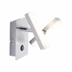 Luminaires Leuchten Direkt Éclairage Led|Applique murale Leuchten Direkt Rico LED Nickel mat, 2 lumières
