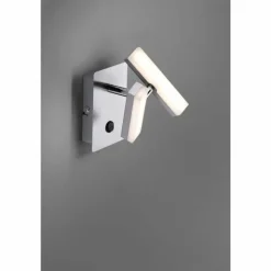 Luminaires Leuchten Direkt Éclairage Led|Applique murale Leuchten Direkt Rico LED Nickel mat, 2 lumières