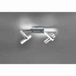 Luminaires Leuchten Direkt Éclairage Led|Applique murale Leuchten Direkt Rico LED Nickel mat, 4 lumières