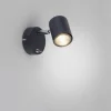 Luminaires Leuchten Direkt Éclairage Led|Applique murale Leuchten Direkt TARIK LED Noir, 1 lumière
