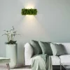 Luminaires Leuchten Direkt Éclairage Led|Applique murale Leuchten-Direkt GREEN CARLO LED Argenté, 6 lumières