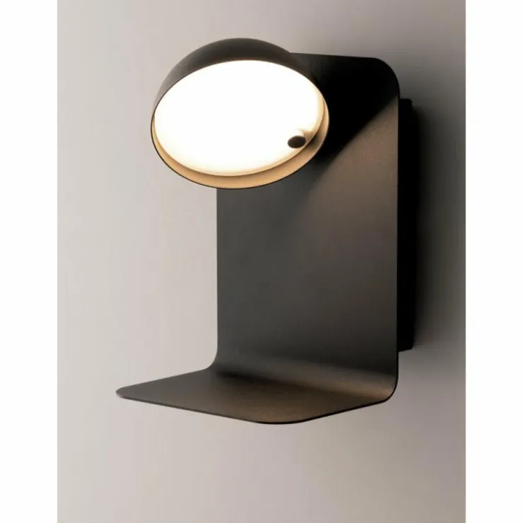 Luce Design Éclairage Led|Applique murale BOING LED Noir, 1 lumière