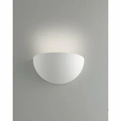 Luce Design Appliques|Applique murale Moritz peut être peint avec de la peinture ordinaire, Blanc, 1 lumière