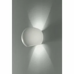 Luce Design Appliques|Applique murale Moses peut être peint avec de la peinture ordinaire, Blanc, 1 lumière