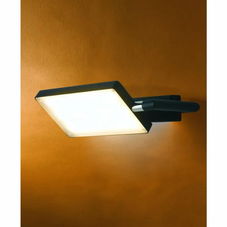 Luce Design Appliques|Applique murale Book LED Noir, 1 lumière