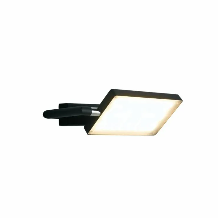 Luce Design Appliques|Applique murale Book LED Noir, 1 lumière