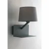 Luce Design Appliques|Applique murale Luce-Design Ciak Gris, 1 lumière