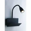 Luce Design Appliques|Applique murale Luce-Design Gulp Noir, 1 lumière