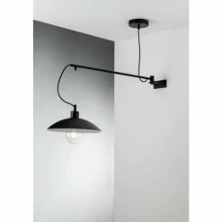 Luce Design Appliques|Applique murale Luce-Design ELDORADO Noir, 1 lumière