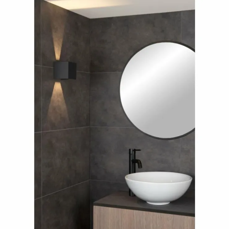 Luminaires Lucide Éclairage Led|Applique murale Lucide AXI LED Noir, 1 lumière