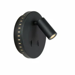 Luminaires Lucide Éclairage Led|Applique murale Lucide BENTJER LED Noir, 1 lumière
