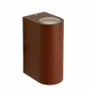 Applique murale Lucide BOOGY Rouille, 2 lumières