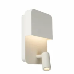 Luminaires Lucide Appliques|Applique murale Lucide BOXER LED Blanc, 2 lumières
