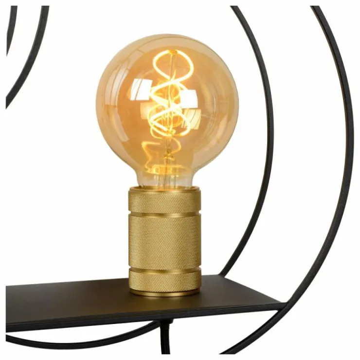 Luminaires Lucide Appliques|Applique murale Lucide CIRCLE Noir, 1 lumière