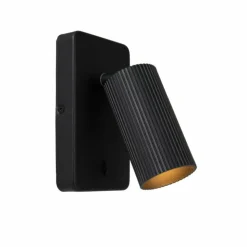 Luminaires Lucide Spots Et Projecteurs|Applique murale Lucide CLUBS Noir, 1 lumière