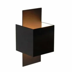 Luminaires Lucide Appliques|Applique murale Lucide CUBO Noir, 1 lumière