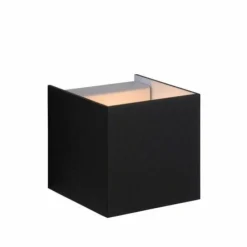 Luminaires Lucide Appliques|Applique murale Lucide CUBO Noir, 1 lumière