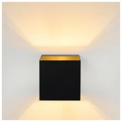 Luminaires Lucide Appliques|Applique murale Lucide DEVI Noir, 1 lumière