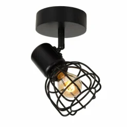 Luminaires Lucide Spots Et Projecteurs|Applique murale Lucide FILOX Noir, 1 lumière