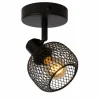 Luminaires Lucide Appliques|Applique murale Lucide MAREN Noir, 1 lumière