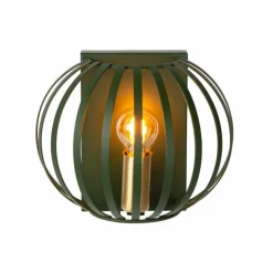 Luminaires Lucide Appliques|Applique murale Lucide MANUELA Vert, 1 lumière
