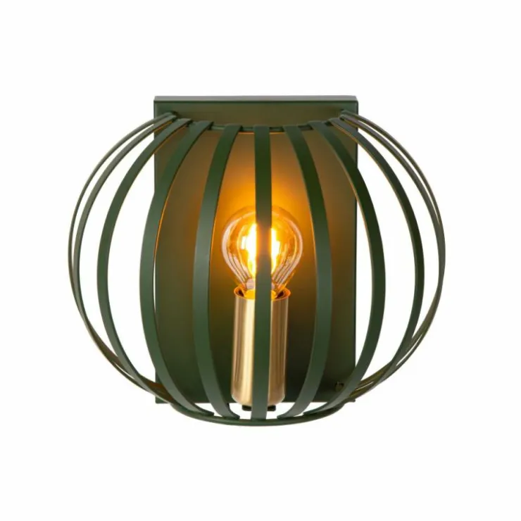 Luminaires Lucide Appliques|Applique murale Lucide MANUELA Vert, 1 lumière