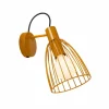 Luminaires Lucide Appliques|Applique murale Lucide MACARONS Jaune, 1 lumière