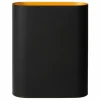Luminaires Lucide Appliques|Applique murale Lucide OVALIS Noir, 2 lumières