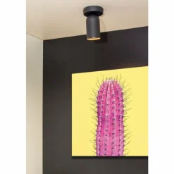 Luminaires Lucide Spots Et Projecteurs|Applique murale Lucide PUNCH Noir, 1 lumière