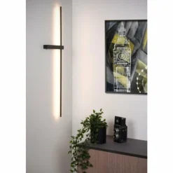 Luminaires Lucide Éclairage Led|Applique murale Lucide SEGIN LED Noir, 1 lumière