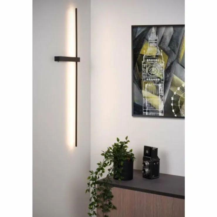Luminaires Lucide Éclairage Led|Applique murale Lucide SEGIN LED Noir, 1 lumière